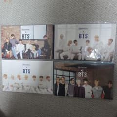 BTS mediheal　非売品フォトカード4種セットのサムネイル