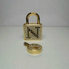SWAROVSKI入り キラキラ ラインストーン カデナのサムネイル
