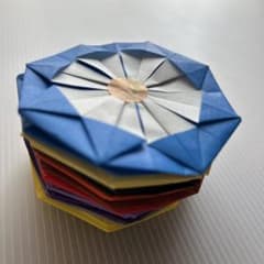 ハンドメイド　折り紙メダル　ロゼット　壁面　運動会メダル　ご褒美メダル　20個のサムネイル