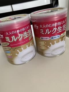 森永♡大人のための粉ミルク♡ミルク生活プラス2缶セットのサムネイル