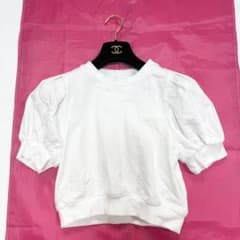 美品✨】Bibiy. B. SWEATSHIRT クロップド丈半袖パフスリーブ - メルカリ