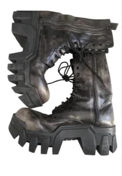 balenciaga faded bulldozer boots42 - メルカリ