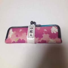 印鑑ケース☆*:.。. 桜 うさぎ柄 .。.:*☆のサムネイル