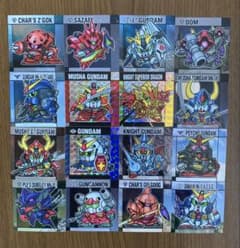 元祖 SDガンダム スナック 1弾　16枚セットのサムネイル