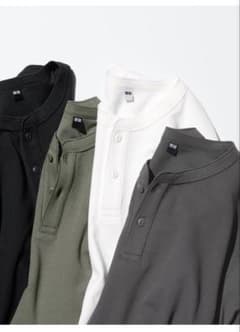 ヘンリーネック Tシャツ 4色展開のサムネイル