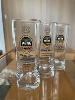 【美品】【バラ売り可】Chang Beer ビールグラス 1998年金賞受賞