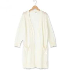 ゆみっちさま専用になります。新品 シューラルー 麻混ロングカーデのサムネイル