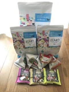 ELMO ドライフードセット 全犬種用　4.6kg＋240gのおまけ付きのサムネイル