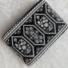 ブラック　極太　１ｍ　インド刺繍のサムネイル
