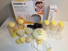 ☆うさうさ…様専用☆  母乳育児に☆メデラ ダブルポンプ搾乳機 スイングマキシ…のサムネイル