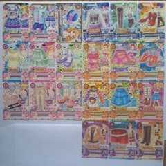アイカツ　コーデ揃い　21枚セットのサムネイル