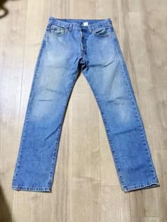 Levi's 501ライトブルー ストレートデニムw32のサムネイル
