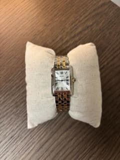新品未使用】SEIKO エッセンシャルズ タンク型ツートン クォーツ 4N30 