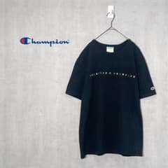 70s Champion T バータグ　USA製 ヴィンテージ チャンピオン 70s USA製 バータグ Tシャツ 刺繍ロゴ ヴィンテージ XL
