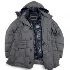 肉厚⭐GOTAIRIKU　MANTECO　ダウンジャケット　絹混　ツイード　38 肉厚⭐GOTAIRIKU MANTECO ダウンジャケット 絹混 ツイード 38 - メルカリ