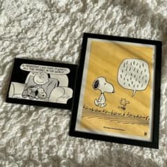 スヌーピーミュージアム ポスター A2ポスター 50's 4コマ | Shop at