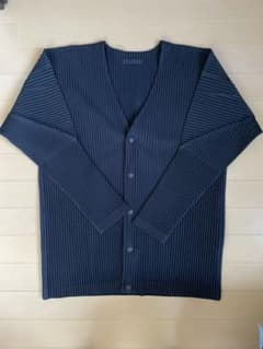 hommeplisse オムプリッセ プリーツ カーディガンのサムネイル