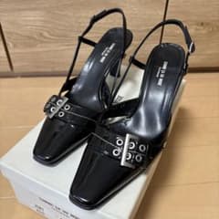 COMME ÇA DU MODE コムサ・デ・モード サンダル 23cmブラックのサムネイル