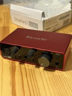 Focusrite Scarlett Solo オーディオインターフェイス