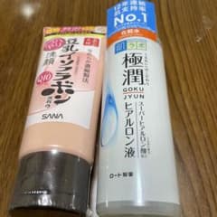 なめらか豆乳イソフラボン洗顔料　肌ラボ化粧水2点のサムネイル