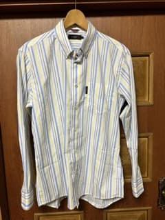 Kansai Yamamoto 長袖シャツ ストライプ Lサイズ美品、中古。のサムネイル