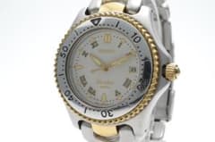SEIKO Scuba 7N35-6080 腕時計 シルバー/ゴールドのサムネイル