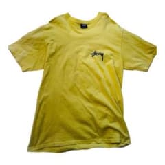 Stussy イエロー Tシャツ Lサイズのサムネイル