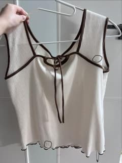 Kastane 配色パイピングアメスリタンク タンクトップのサムネイル