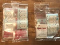 Naaa様専用ピジョン（51枚）カネソン（16枚）母乳パックのサムネイル