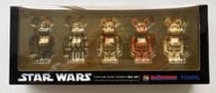 [한정 판매품] STAR WARS EWORK BE@RBRICK 100% 5pc
