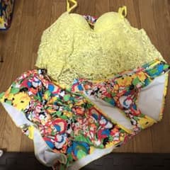 花柄水着4点セットのサムネイル