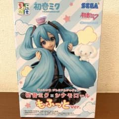 【未開封】 ちょこのせ プレミアムフィギュア 初音ミク×シナモロールのサムネイル