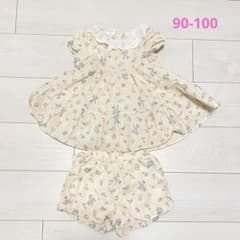 花柄セットアップ 90-100cmのサムネイル