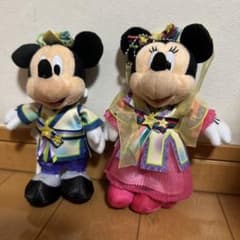 ミキミニ　ディズニー　七夕　ぬいば　ペアのサムネイル