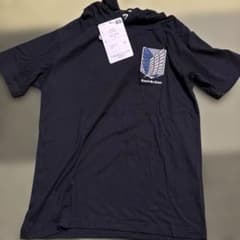 Size M　Attack Titan Don Quijote Collaboration Hooded Short-Sleeved T-Shirt Survey Corps