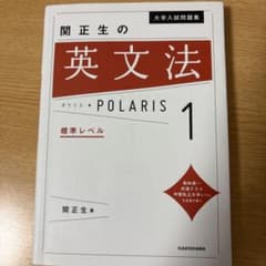 大学入試問題集 関正生の英文法ポラリス[1 標準レベル]のサムネイル