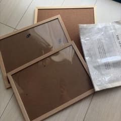フォトフレーム 3点セット 木製のサムネイル