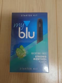 myblu スターターキット ストロングメンソール フレーバー ニコチンフリーのサムネイル