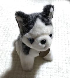 シベリアンハスキーぬいぐるみ レトロ 昭和平成 - メルカリ