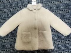 専用　ZARA キッズ　ベビー　モコモココート　110センチのサムネイル