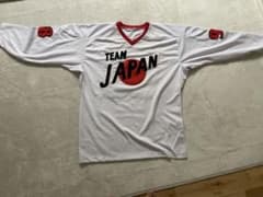 長野オリンピック TEAM JAPAN ホッケーシャツ　98番　サイズ:XLのサムネイル