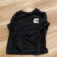 THE NORTH FACE キッズ 長袖カットソー ブラックのサムネイル