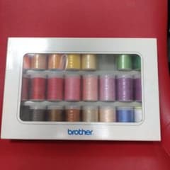 brother ミシン刺繍糸 21色セット 下糸付きのサムネイル