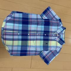 ラルフローレン キッズ 半袖チェックシャツのサムネイル