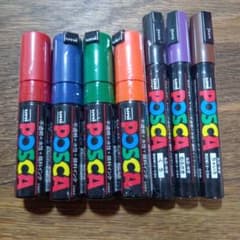 uni POSCA 7色セットのサムネイル