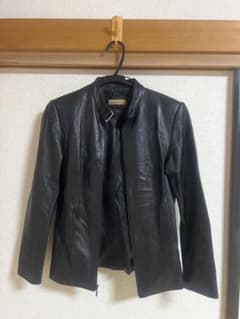 ラムレザー 本革 ジャケット レディース 羊革 柔らかい 軽量 秋冬のサムネイル
