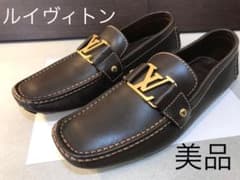美品　LOUIS VUITTON ルイヴィトン　靴　ローファー　スリッポンのサムネイル