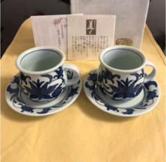 其泉窯 賞美堂 有田焼 カップ＆ソーサー 2客セット - メルカリ