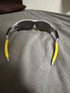 OAKLEY スポーツサングラス シルバー イエローのサムネイル