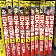 角川まんが学習シリーズ 日本の歴史 1〜9巻セットのサムネイル